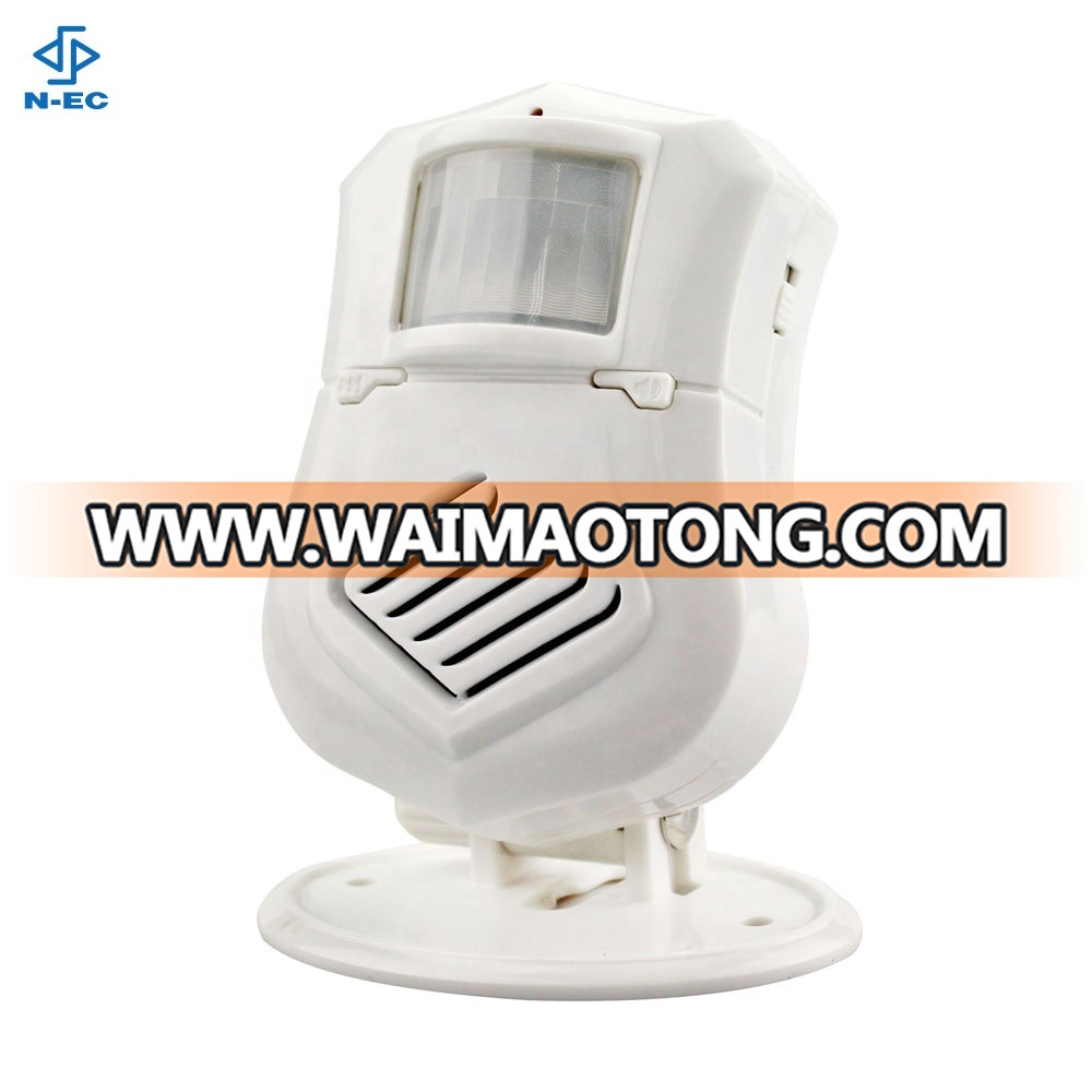 Visitor welcome greeting voice recordable motion sensor infrared sensor wireless greeting doorbell